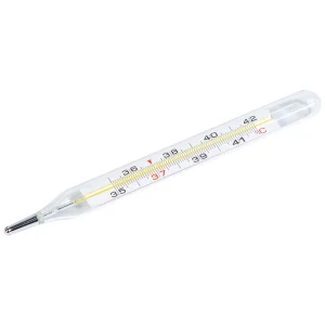 Nhiệt kế thủy tinh Aurora HMP 6001-A/B đo thân nhiệt có vạch chia độ rõ nét (12 Cái)