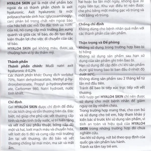 Gel Hyalo4 Skin hỗ trợ điều trị vết thương trên da (30g)