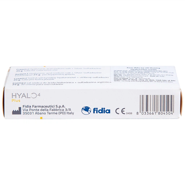 Kem Hyalo4 Plus điều trị các tổn thương da (25g)