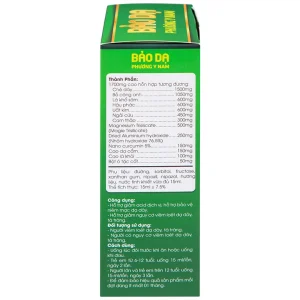 Dung dịch Bảo Dạ Phương Y Nam hỗ trợ giảm acid dịch vị, bảo vệ niêm mạc dạ dày (15 gói x 15ml)