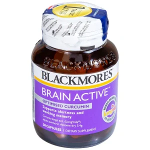 Viên uống Blackmores Brain Active hỗ trợ tỉnh táo và cải thiện trí nhớ (30 viên)