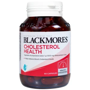 Viên uống Blackmores Cholesterol Health hỗ trợ giảm cholesterol máu (60 viên)