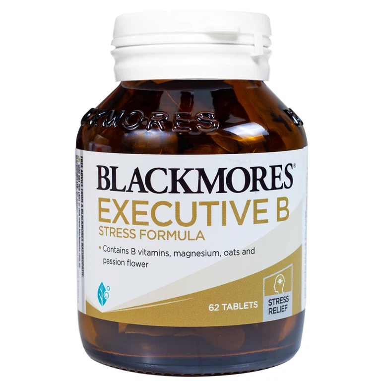 Viên uống Blackmores Executive B Stress Formula hỗ trợ chức năng (62 viên)