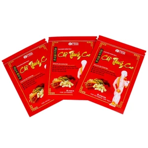 Cao dán giảm đau Chỉ Thống Cao dùng trong đau cổ, đau mỏi vai gáy, đau lưng (20 gói x 5 miếng)