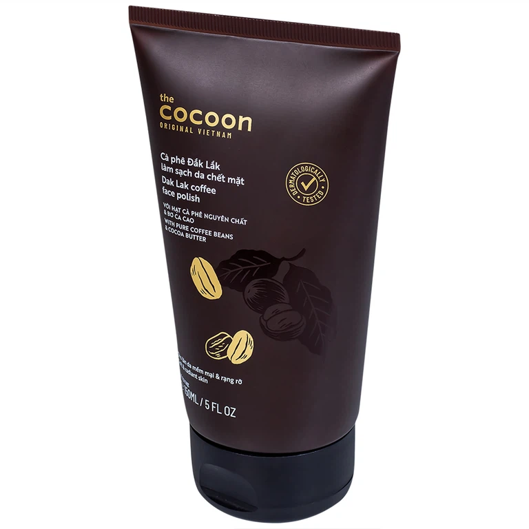 Cà phê Đắk Lắk Cocoon làm sạch da chết trên mặt (150ml)