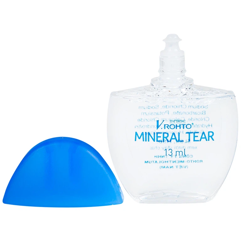 Dung dịch nhỏ mắt V.Rohto Mineral Tear giữ ẩm và bổ sung khoáng chất (13ml)