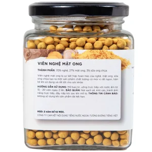 Viên nghệ mật ong Royal Honey bổ sung dinh dưỡng, tăng cường đề kháng (250g)