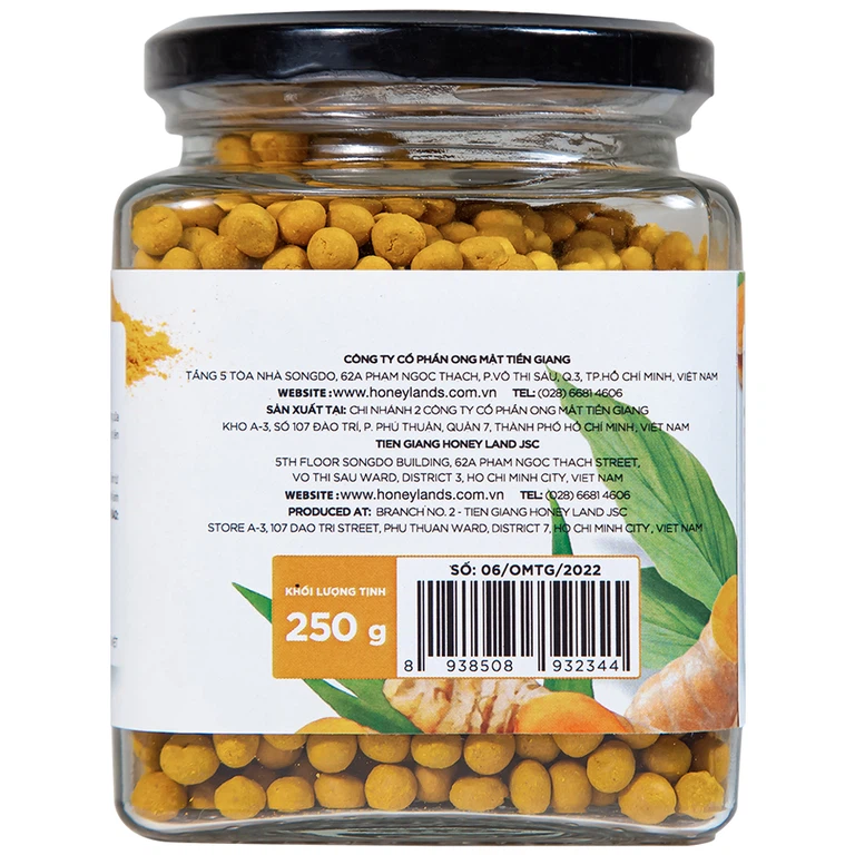 Viên nghệ mật ong Royal Honey bổ sung dinh dưỡng, tăng cường đề kháng (250g)