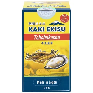 Viên uống Kaki Ekisu Tohchukasou Kenkan hỗ trợ tăng cường sinh lý nam giới (60 viên)