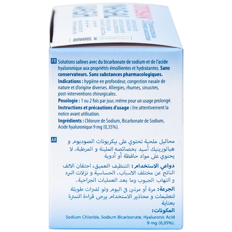 Dung dịch muối rửa mũi Otosan Nasal Wash làm sạch sâu và giảm chứng viêm mũi dị ứng, cảm lạnh (30 gói)