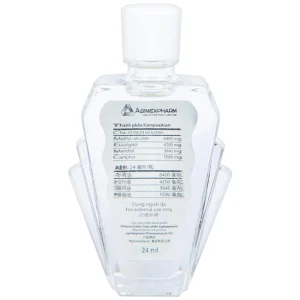 Dầu gió lăn Red Lion Medicated Oil White Agimexpharm ấm da vùng xoa, sử dụng massage hỗ trợ thư giãn (24ml)