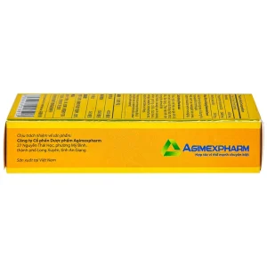 Dầu gió lăn Red Lion Medicated Oil Yellow Agimexpharm ấm da vùng xoa, sử dụng massage hỗ trợ thư giãn (10ml)