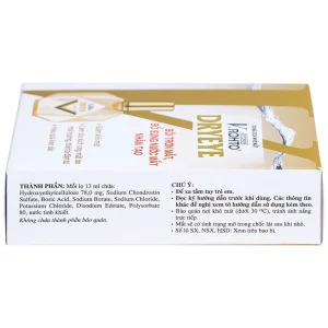 Dung dịch nhỏ mắt V.Rohto Dryeye bôi trơn mắt, bổ sung nước mắt nhân tạo (13ml)