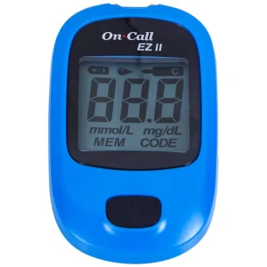 Máy đo đường huyết On Call Ez II ACON thiết kế gọn nhẹ, thao tác sử dụng đơn giản