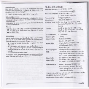 Máy đo huyết áp bắp tay tự động Microlife B3 Comfort hỗ trợ đo huyết áp và nhịp tim