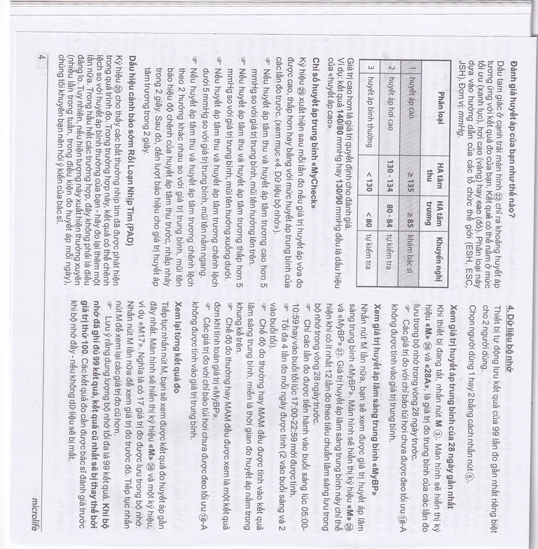 Máy đo huyết áp bắp tay tự động Microlife B3 BT Bluetooth hỗ trợ đo huyết áp và nhịp tim