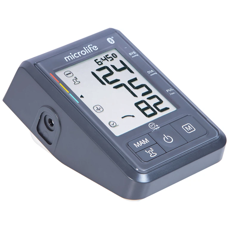 Máy đo huyết áp bắp tay tự động Microlife B3 BT Bluetooth hỗ trợ đo huyết áp và nhịp tim