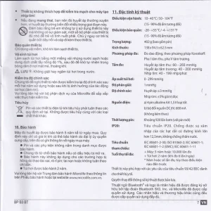 Máy đo huyết áp bắp tay tự động Microlife B3 BT Bluetooth hỗ trợ đo huyết áp và nhịp tim