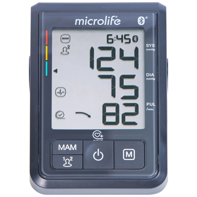 Máy đo huyết áp bắp tay tự động Microlife B3 BT Bluetooth hỗ trợ đo huyết áp và nhịp tim