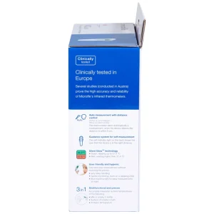 Nhiệt kế hồng ngoại đo trán Microlife NC200 không cần tiếp xúc, cho kết quả sau 1 giây