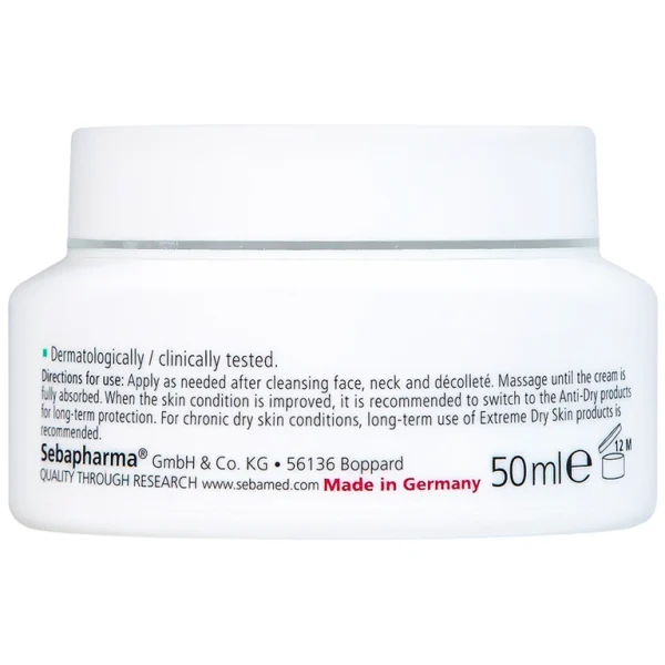 Kem Sebamed Extreme Dry Skin Relief Face Cream 5% dưỡng ẩm, làm dịu, phục hồi da khô, viêm da cơ địa (50ml)