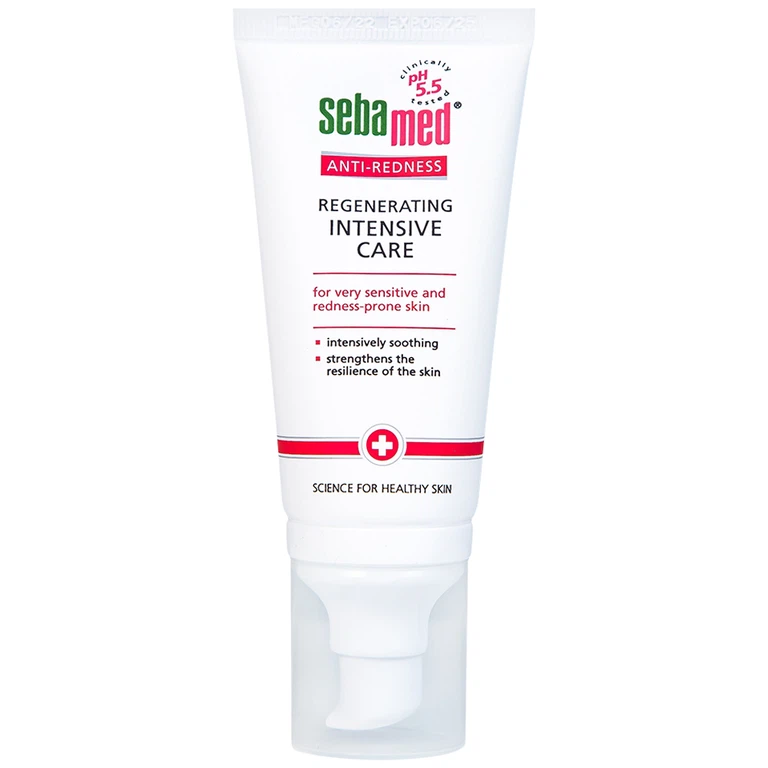 Kem dưỡng tái tạo Sebamed Anti-Redness Regenerating Intensive Care cho da nhạy cảm, da dễ bị đỏ (50ml)