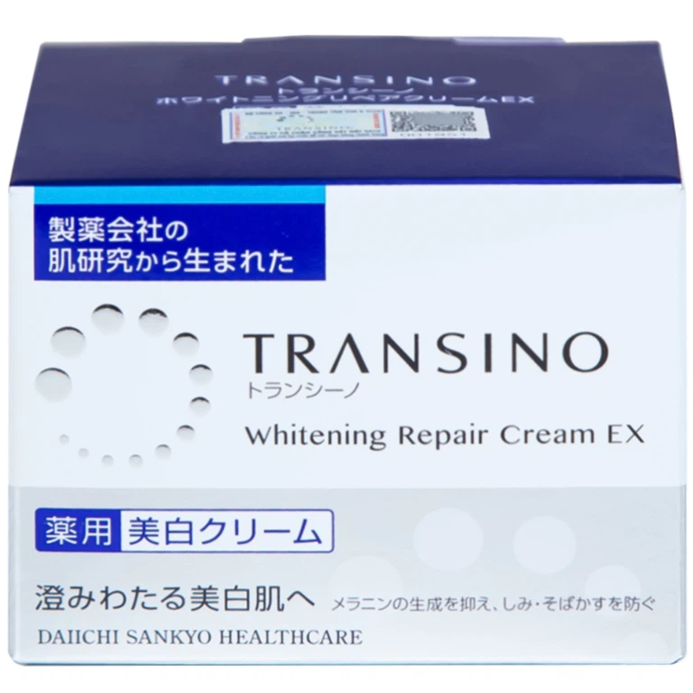 Kem phục hồi dưỡng trắng da Transino Whitening Repair Cream EX (35g)