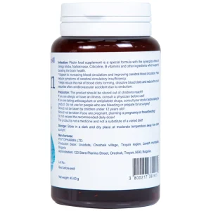 Viên uống Pikolin Ocavill hỗ trợ tăng tuần hoàn máu não (30 viên)