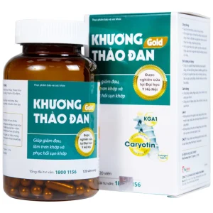 Viên uống Khương Thảo Đan Gold Thái Minh giảm đau, làm trơn khớp và phục hồi sụn khớp (120 viên)