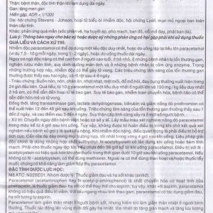 Bột sủi Panactol 250mg Khapharco vị ngọt, không đắng, hạ sốt, giảm đau cho trẻ (48 gói x 1.5g)