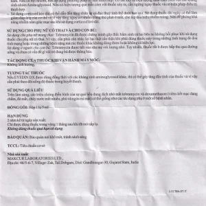 Thuốc nhỏ mắt Eyedin DX Makcur điều trị nhiểm khuẩn mắt (5ml)