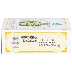 Dầu Hoa Trà Camellia Oil Hong Kong Zung Seon hỗ trợ điều trị cảm cúm, nghẹt mũi, chóng mặt, nhứt đầu (3.5ml)