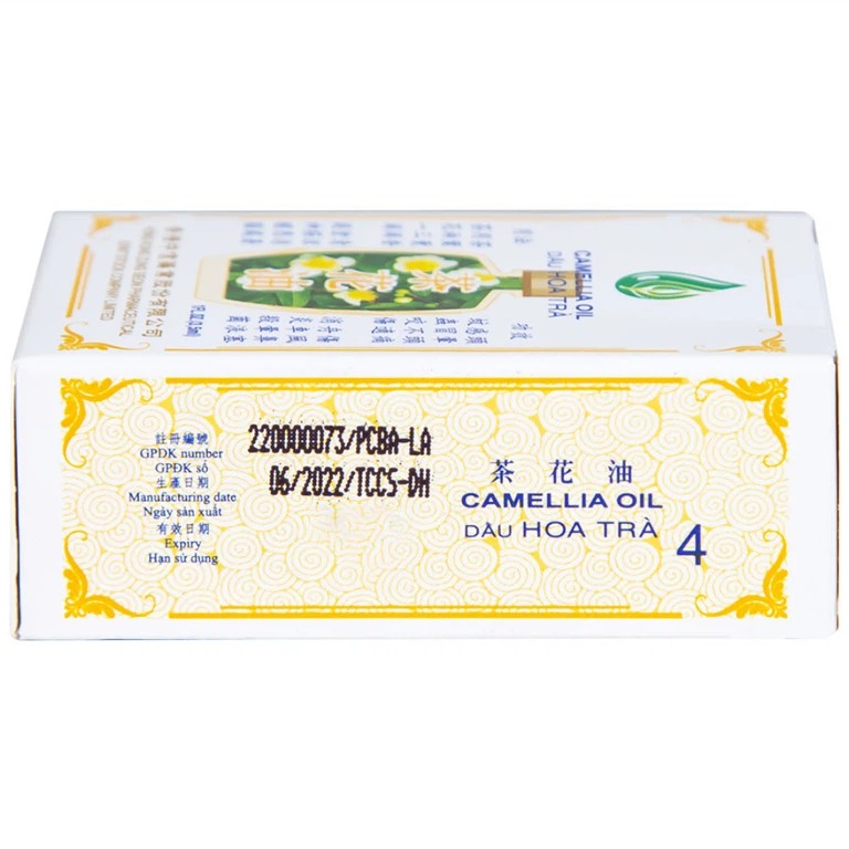 Dầu Hoa Trà Camellia Oil Hong Kong Zung Seon hỗ trợ điều trị cảm cúm, nghẹt mũi, chóng mặt, nhứt đầu (3.5ml)
