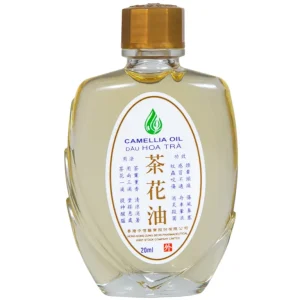 Dầu Hoa Trà Camellia Oil Hong Kong Zung Seon hỗ trợ điều trị cảm cúm, nghẹt mũi, chóng mặt, nhứt đầu (20ml)