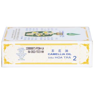 Dầu Hoa Trà Camellia Oil Hong Kong Zung Seon hỗ trợ điều trị cảm cúm, nghẹt mũi, chóng mặt, nhứt đầu (20ml)