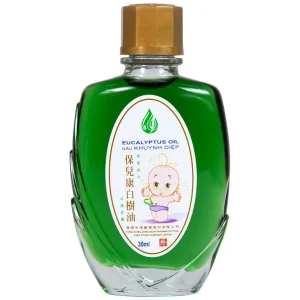 Dầu Khuynh Diệp Eucalyptus Oil Hong Kong Zung Seon hỗ trợ điều trị cảm cúm, nghẹt mũi, đau bụng, giữ ấm (30ml)