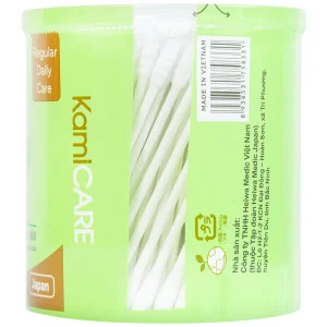 Tăm bông kháng khuẩn KamiCare vệ sinh tai, mũi (200 que)