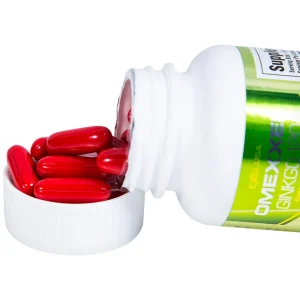 Viên uống Omexxel Ginkgo 120 OMEXXEL hỗ trợ tăng cường tuần hoàn máu não, tốt cho tim mạch (60 viên)
