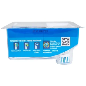 Bàn chải đánh răng điện Oral-B Vitality Crossaction Blue làm sạch mảng bám trên răng