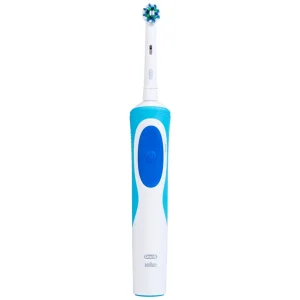 Bàn chải đánh răng điện Oral-B Vitality Crossaction Blue làm sạch mảng bám trên răng