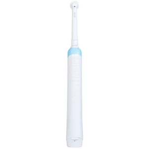 Bàn chải đánh răng điện Oral-B Pro 500 Crossaction loại bỏ các mảng bám và vết ố trên răng