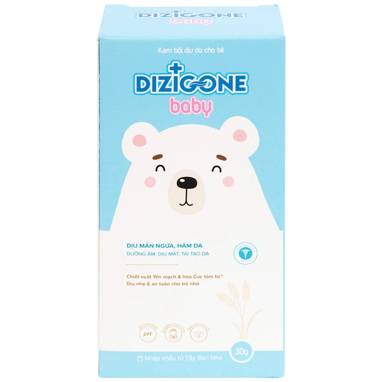 Kem bôi Dizigone Baby làm dịu da mẩn ngứa, hăm da cho bé (30g)