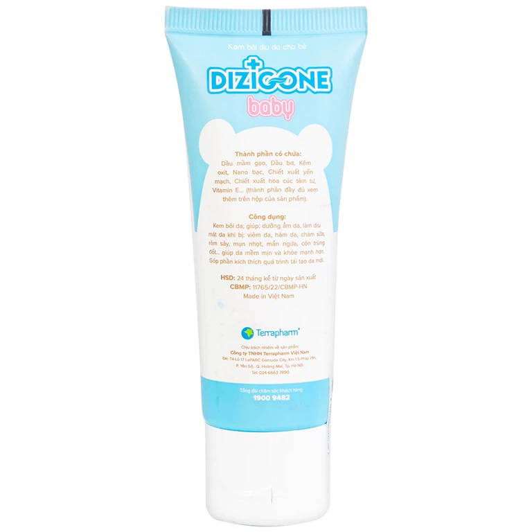 Kem bôi Dizigone Baby làm dịu da mẩn ngứa, hăm da cho bé (30g)