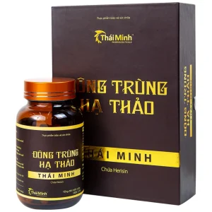 Đông Trùng Hạ Thảo Thái Minh hỗ trợ tăng cường sức khỏe, giảm mệt mỏi (30 viên)