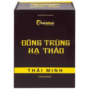 Đông Trùng Hạ Thảo Thái Minh hỗ trợ tăng cường sức khỏe, giảm mệt mỏi (30 viên)