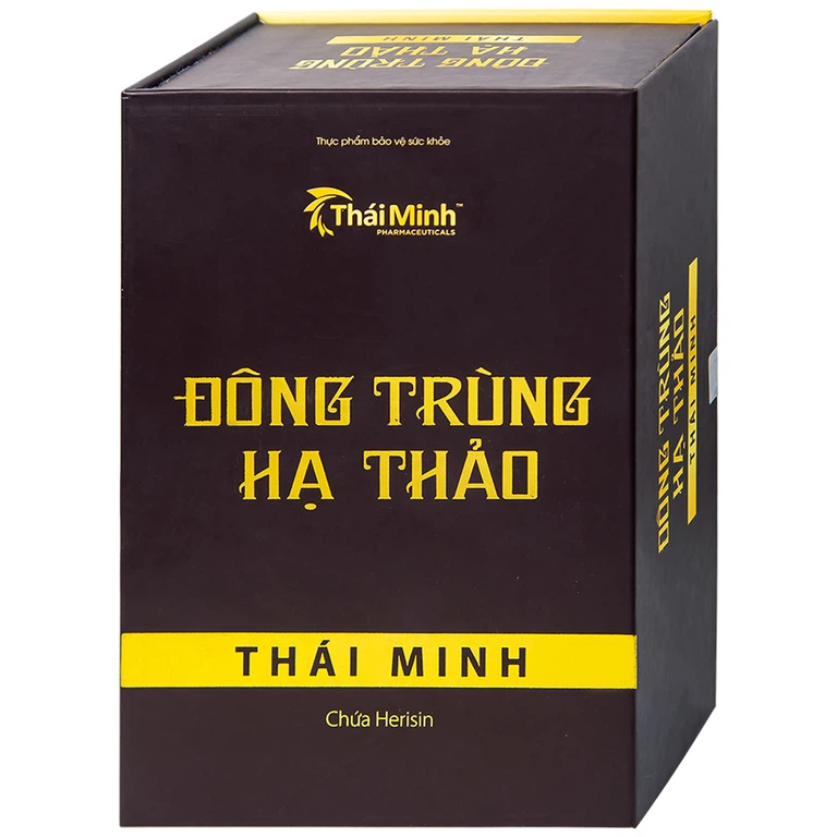 Đông Trùng Hạ Thảo Thái Minh hỗ trợ tăng cường sức khỏe, giảm mệt mỏi (30 viên)