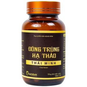 Đông Trùng Hạ Thảo Thái Minh hỗ trợ tăng cường sức khỏe, giảm mệt mỏi (30 viên)