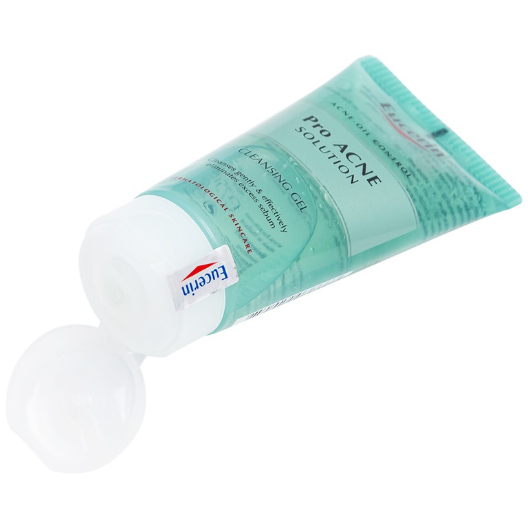 Gel rửa mặt Eucerin Ance Oil Control Pro Acne Solution Cleansing Gel dành cho da mụn (75ml)