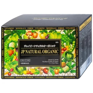 Thực phẩm bảo vệ sức khỏe JP Natural Organic Jpanwell bổ sung chất xơ, chống táo bón và tăng đề kháng (120 viên)