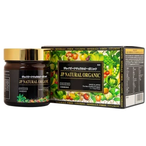 Thực phẩm bảo vệ sức khỏe JP Natural Organic Jpanwell bổ sung chất xơ, chống táo bón và tăng đề kháng (120 viên)